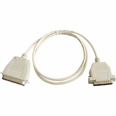 Molded Printer Cable, DB25 Male / CN36 Male