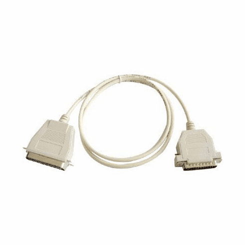Molded Printer Cable, DB25 Male / CN36 Male