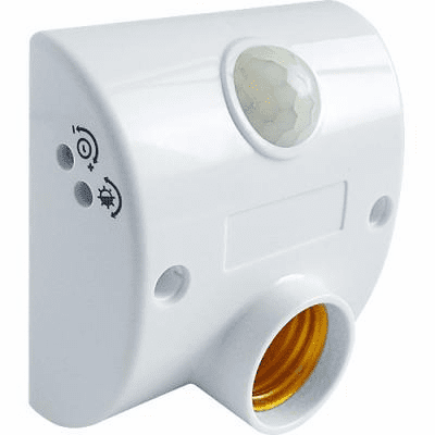 Motion Activated Light Socket Adapter