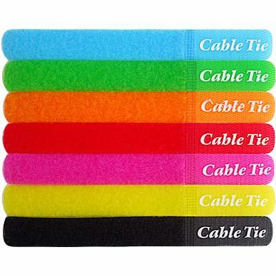 Nylon Cable Tie - black blue yellow red pink orange green