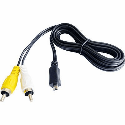 Pentax I-AVC7 Compatible AV Cable
