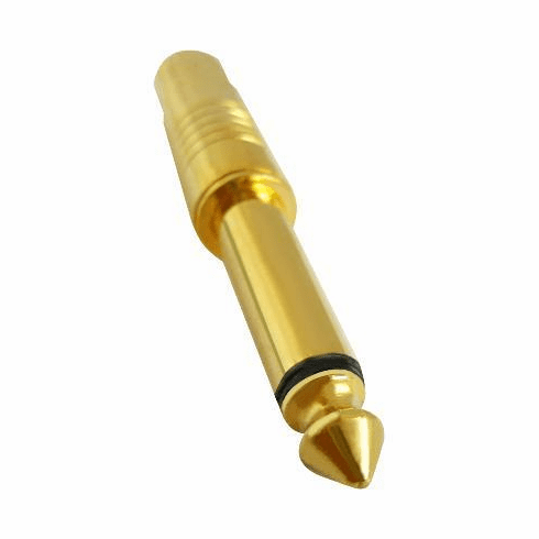 RCA Female to 1/4" 6.35mm Male Plug Jack Adapter