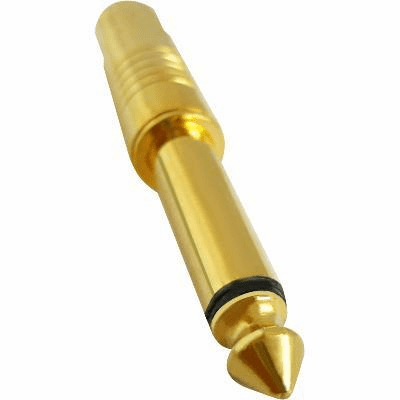 RCA Female to 1/4" 6.35mm Male Plug Jack Adapter