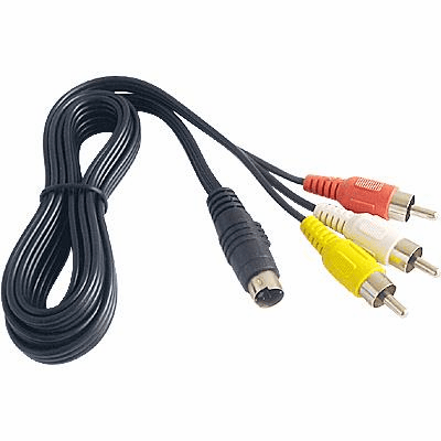 S-Video to 3 RCA Cord 1.5M