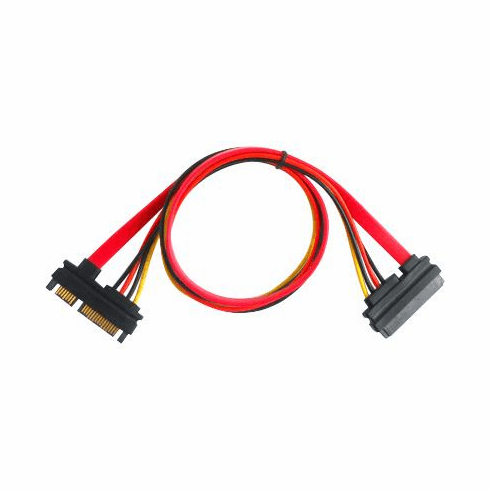 SATA 7+15P Data Power Extension Cable