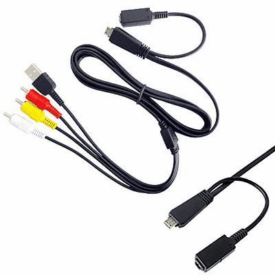 Sony VMC-MD3 Compatible AV & USB Cable