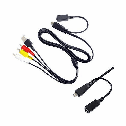 Sony VMC-MD3 Compatible AV & USB Cable
