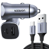 Sony Walkman NW-ZX707 Ugreen Car Power Adapter with Cable Sony Walkman NW-ZX707 Ugreen Car Power Adapter with Cable