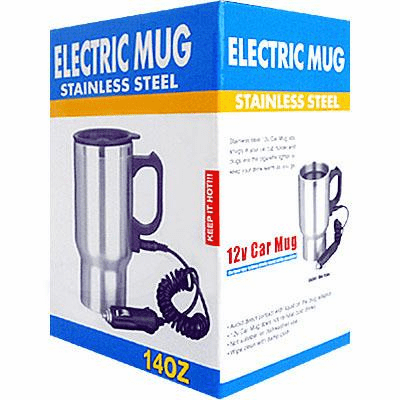 Stainless Steel Heated Travel Mug