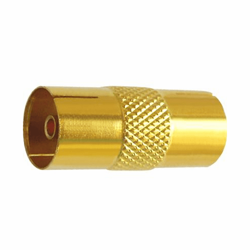 TV Coax Connector Gender Changer Adapter F/F