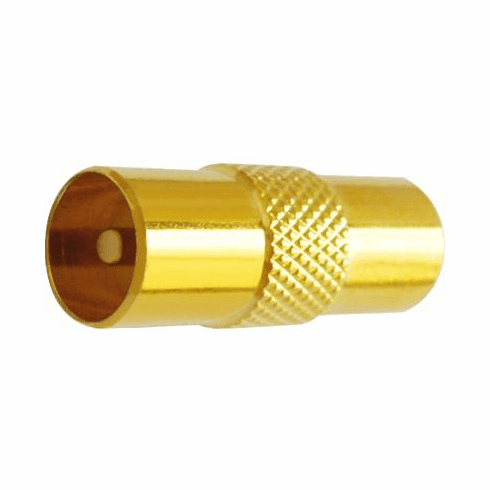 TV Coax Male To Male Adapter Audio Converter Adapter