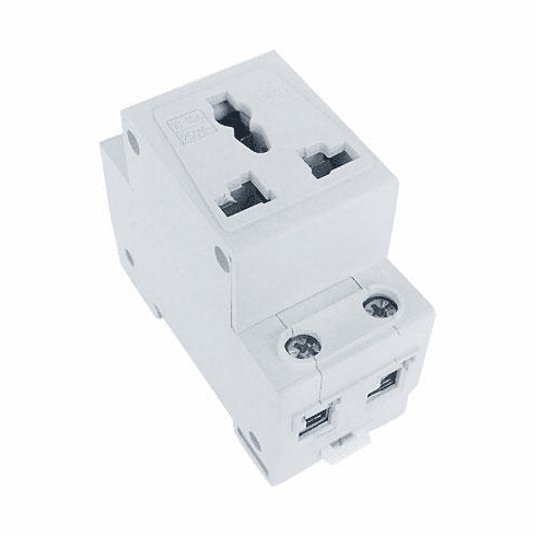 Universal International Grounding 16A Single Receptacle Outlet
