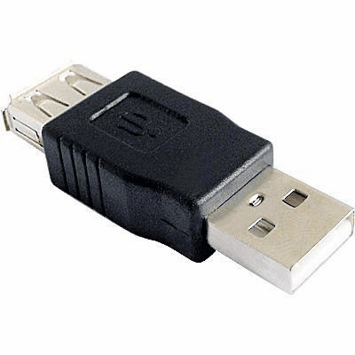 USB A Female to USB A Male Converter