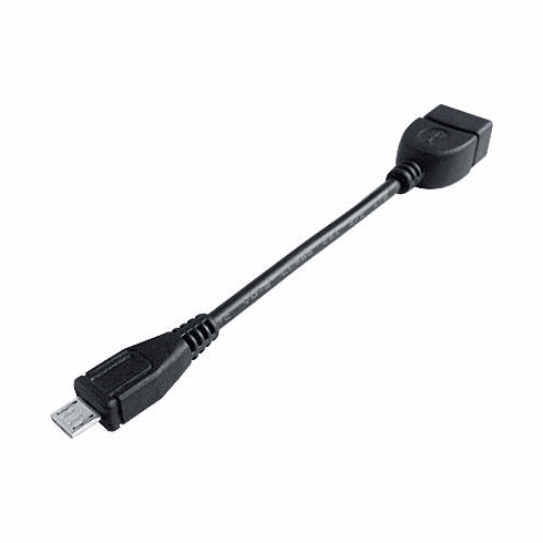 USB Female to Micro USB Male Cable Adapter