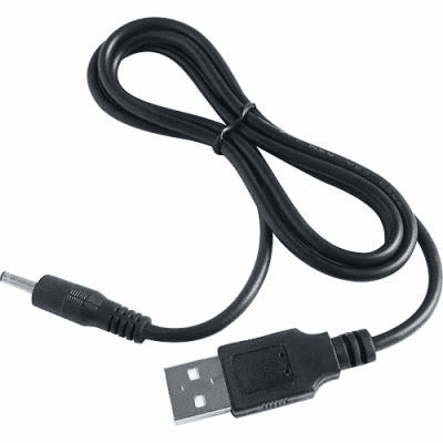 USB Male to 5V DC 3.0mm Barrel Connector Power Cable