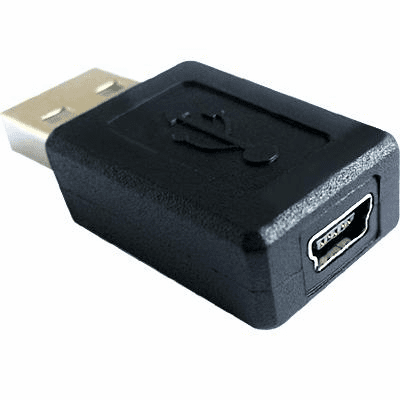 USB Male to Mini 5 pin Female Converter Adapter