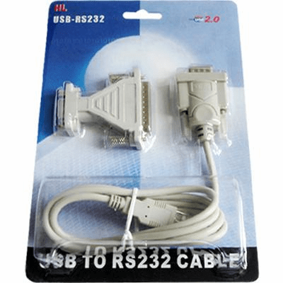 USB to RS232 DB9 Serial Cable DB25 A15