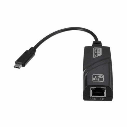 USB Type-C Port to RJ45 Gigabit Ethernet LAN Network Cable