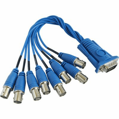 VGA 15Pin Male to 8 BNC male Cable
