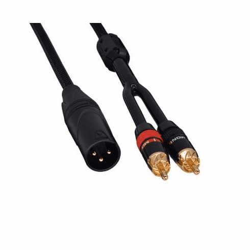XLR to Dual RCA Male to Male Cable