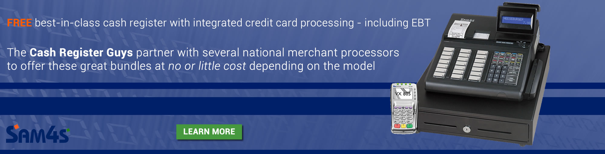 SAM4s cash register models and POS systems