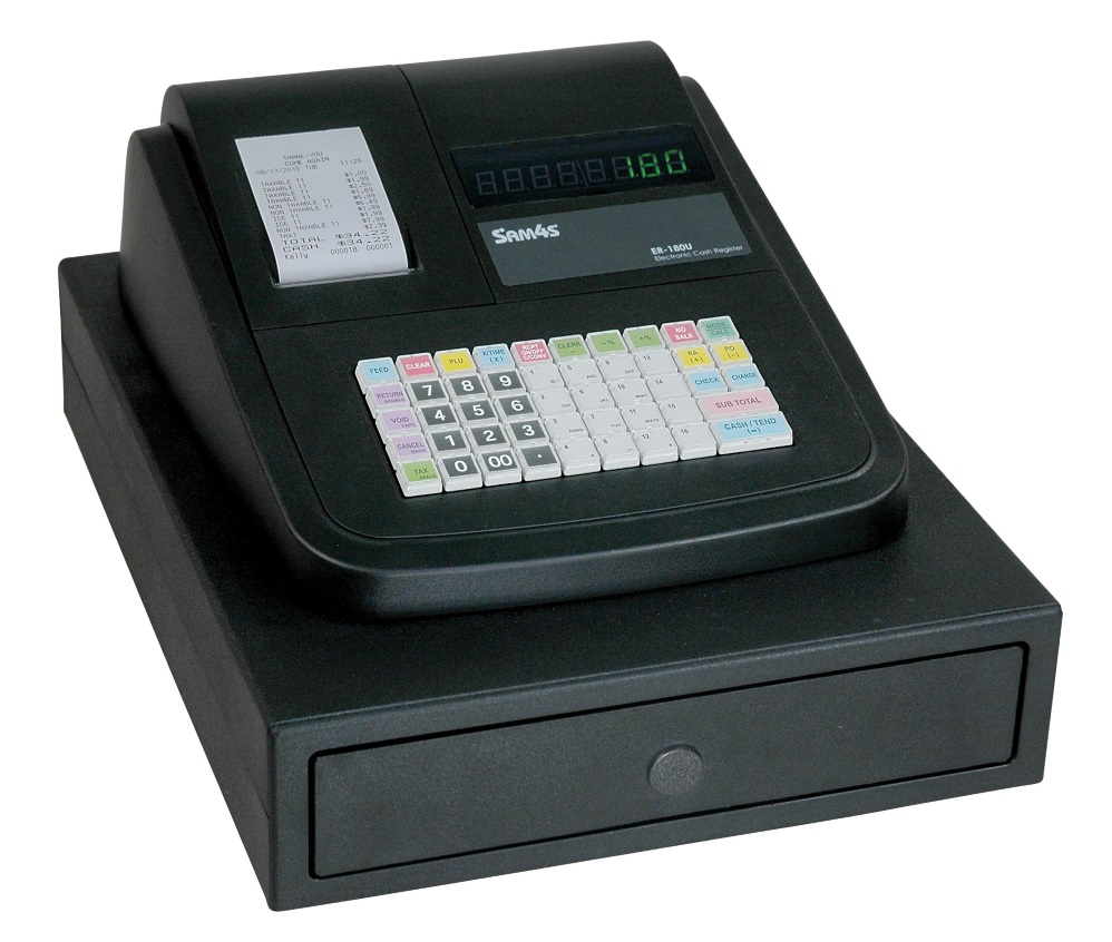 SAM4s ER180U Cash Register