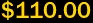 $110.00