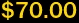 $70.00
