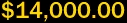 $14,000.00