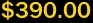 $390.00