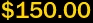 $150.00