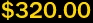 $320.00