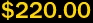 $220.00