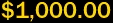 $1,000.00