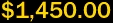 $1,450.00