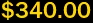 $340.00