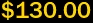 $130.00