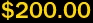 $200.00