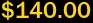 $140.00
