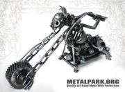 Skeleton Motorcycle