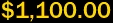 $1,100.00