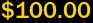 $100.00