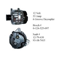 Alternator Repair for 2006-2009 SAAB 9-3 2.8L (0-124-525-097) - 11187