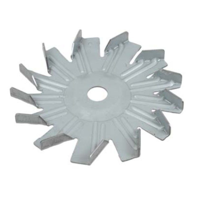SEV Radiator BY ブラック部品 Alternator Fan For Delco 15SI, 17SI, CS144 Series External