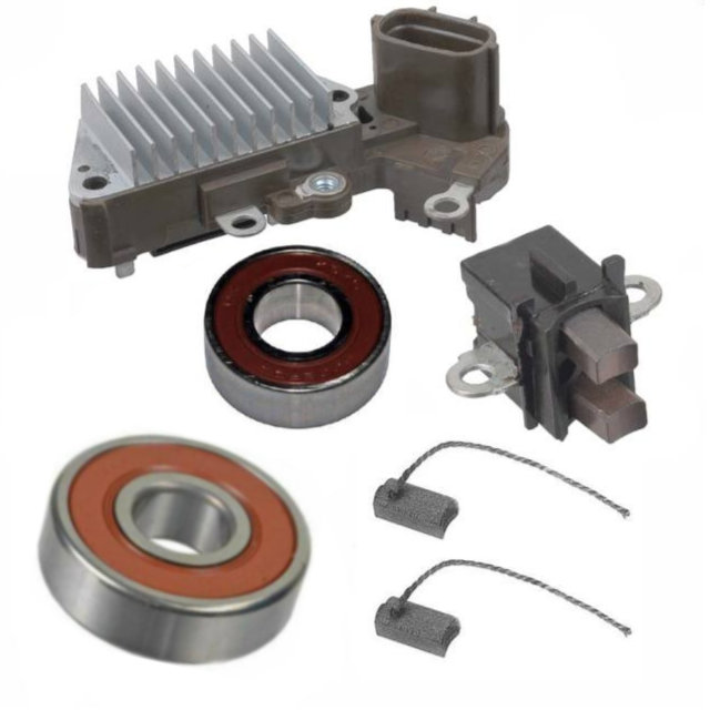 【専用】DLAV800RB Alternator Regulator, Brushes, Bearings Kit for 1993-1997 Land