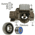 Alternator Rebuild Kit, 95 Amp for 2001-2007 B4000, 2001-2005 Ranger 4.0L - Alternator Rebuild Kits
