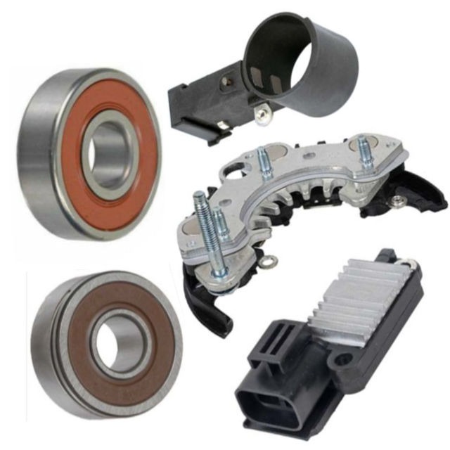 Alternator Kit for Hitachi LR180-729 23100-53F00 Regulator Brushes