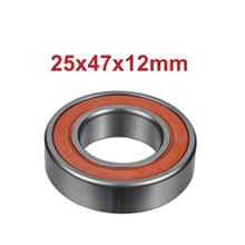 Bearing Premium 6005-2RS Double Sealed, 25x47x12mm,  25mm ID x 47mm OD x 12mm W  - 54706