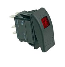 Cole Hersee, Rocker Switch, 12-36V, 2 Positions, SPST - 58326-01BX ...