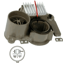 New Distributor For Honda Accord V6 2.7L 1995-1997 - Replaces 30105-P0G-A02, Includes Cap, 1-Year Warranty